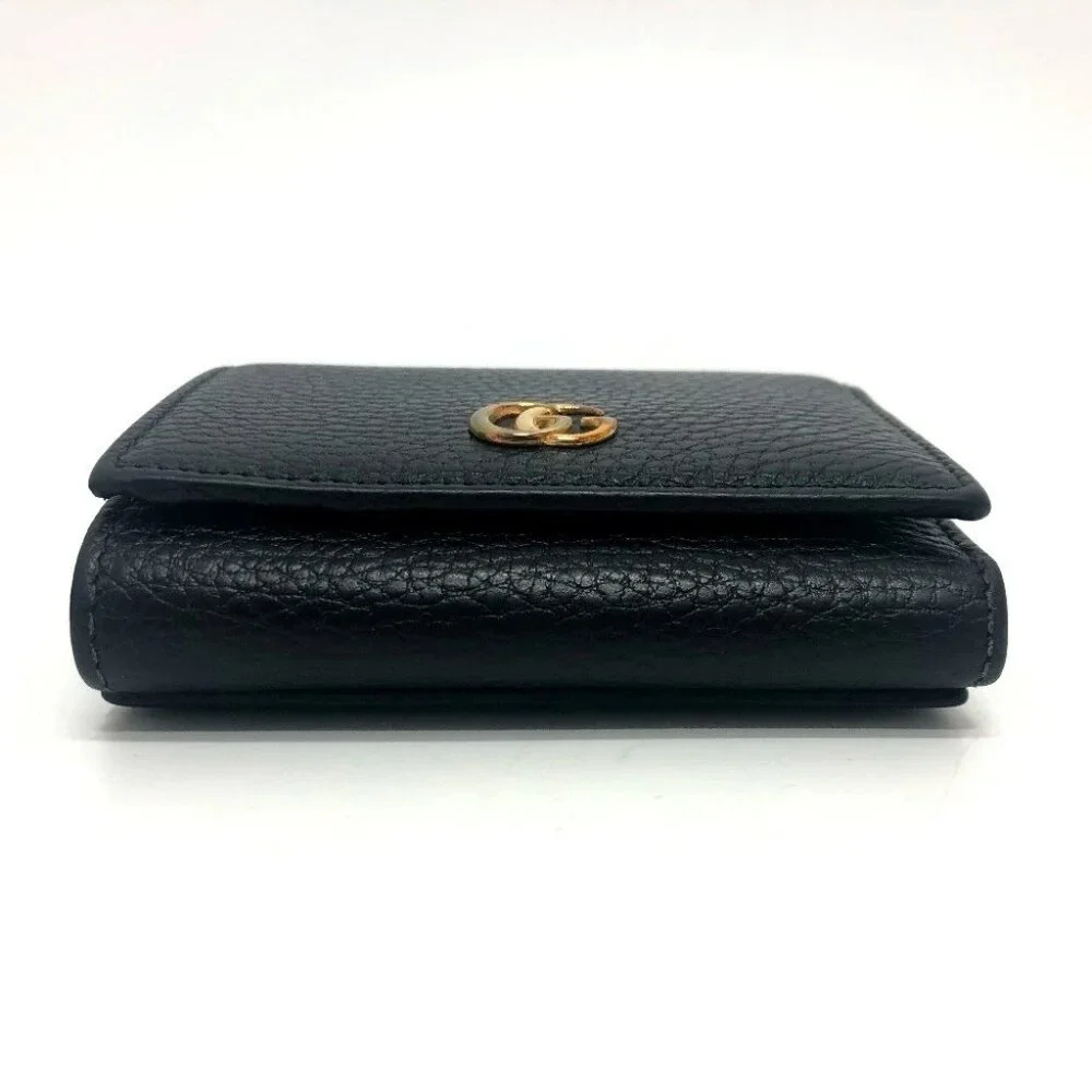 GUCCI 474746 GG Marmont Compact Wallet Coin Compartment Trifold wallet - Picture 5 of 12
